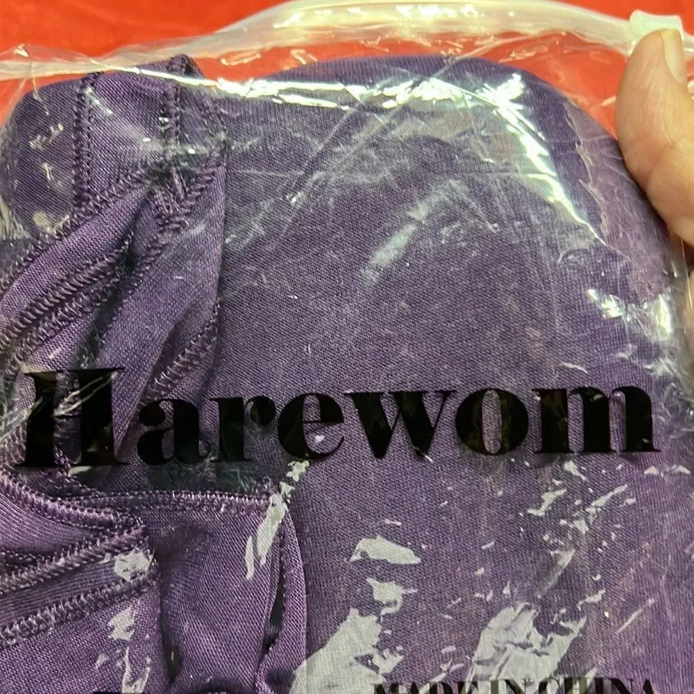 🔥5/20🔥 Harewom Purple Scarf 64/35 NIP